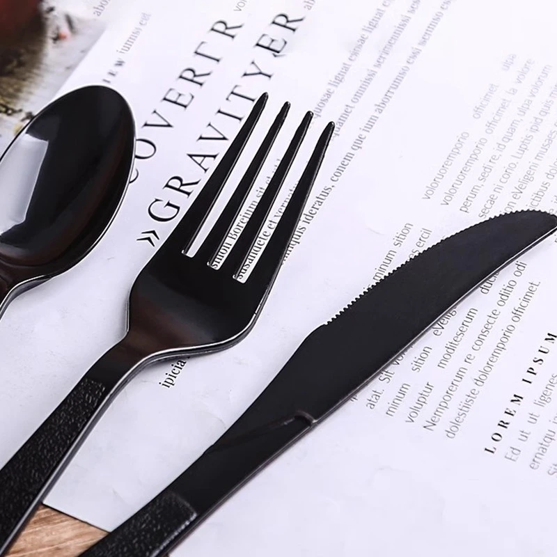 A plastic fork wrapped  (4)